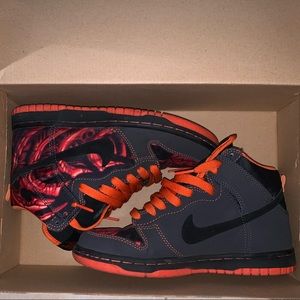 Nike Shoes | Nike Pumpkin Halloween Dunks 35y | Poshmark